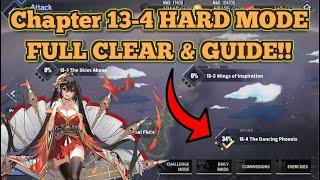 CHAPTER 13-4 HARD MODE!! FULL CLEAR & GUIDE!! | Azur Lane