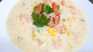 How to make Shrimp Soup - Easy Cooking!