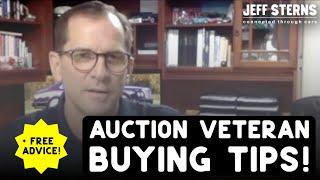 JEFF STERNS CONNECTED THROUGH CARS- How to buy at an auction!