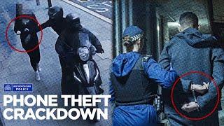 London Phone Theft Crackdown! Undercover Police Tackle Pickpockets & E-Bikes | 1000 Phones Retrieved