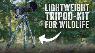 LIGHTWEIGHT tripod-kit for WILDLIFE | Sirui CT-3204 & PH10