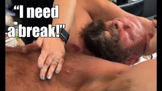 HUGE Mistake! Chest Waxing Gone Wrong