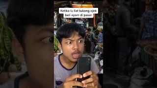 ketika bang ojol Gilang beli ayam #shorts #memes