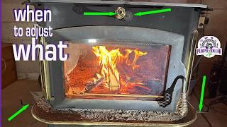 Wood stove fire starting for beginners in cold weather