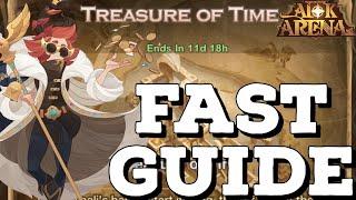 TREASURE OF TIME - VOYAGE OF WONDERS! FAST GUIDE [MICHAEL - AFK ARENA]