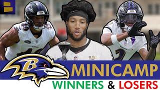 Baltimore Ravens Minicamp Winners & Losers Led By Marlon Humphrey, Nate Wiggins, & Teddye Buchanan