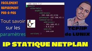 Comment Configurer Adresse IP Statique Ubuntu Avec Netplan