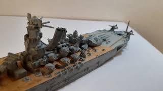 Musashi battleship Revell model kit.