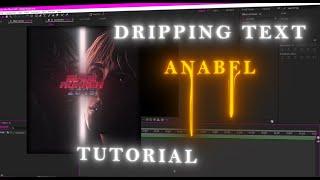 Dripping Text - After Effects Tutorial