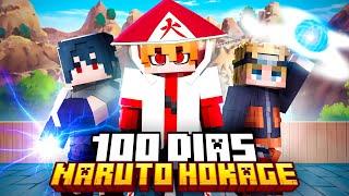 SOBREVIVI 100 DIAS NO NARUTO HOKAGE DO MINECRAFT - O FILME