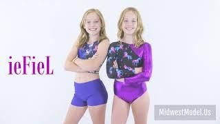 Emma and Claire and wearing ieFiel Gymnastic and Dancewear