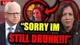 Kamala CAUGHT DRUNK LIVE On TV While FINALLY ADDRESSING SUPPORTERS After HUMILIATING LOSS TO Trump