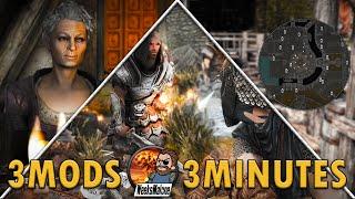 3MODS 3MINUTES: MINIMAP - GRANDMA SHIRLEY - SKYRIM AT WAR