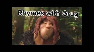 Rhymes with Grug—by an ai song