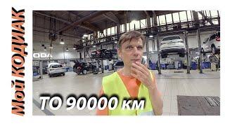 Мой КОДИАК  ТО 90000км. Цены на новые SKODA 13/06/2024