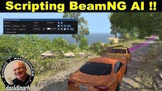 First Look AI Path Scripting! BeamNG Drive Tutorial