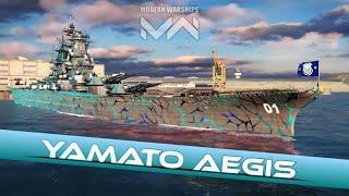 Clip design battleship (Yamato Aegis) Modern warship