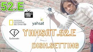 YAHSAT. 52.E.C.BAND.DISH.KUBAND LNB. SETTING or tp list