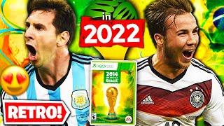 I PLAYED the 2014 WORLD CUP FIFA GAME in 2024 and it cured my depression... (RETRO FIFA)