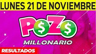 Resultados de Pozo Millonario del Lunes 21 de Noviembre del 2022