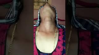 neck fetish Adams apple massage and throat movement