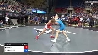 2023 16U MF U.S. Marine Corps Nationals: Wyatt Lees vs Brett Swenson: 106 Ibs 5th Place Bout