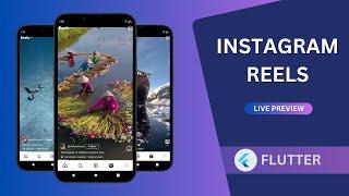 Flutter - Instagram Reels Ui Clone Using Flutter | Create Reels Video Player In Flutter