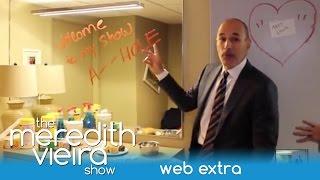 Matt Lauer Gets Pranked - Web Extra | The Meredith Vieira Show