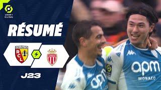 RC LENS - AS MONACO (2 - 3) - Highlights - (RCL - ASM) / 2023-2024