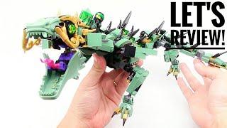 LEGO NINJAGO: Green Ninja Mech Dragon 70612 - Let's Review!