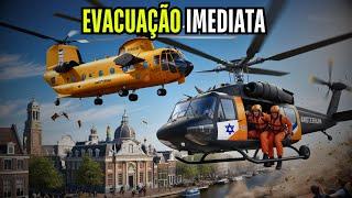 URGENTE - ORDEM DO PRIMEIRO MINISTRO DE ISRAEL - "EVACUEM NOSSOS CIDADÃOS DE AMSTERDAM"