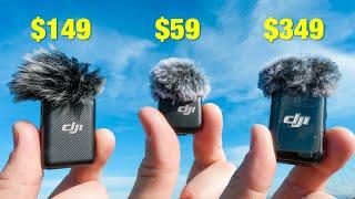 DJI Mic Mini vs DJI MIC 2 vs DJI MIC - Best Wireless Mic for 2025