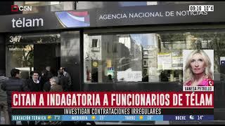 Citan a indagatoria a funcionarios de Télam