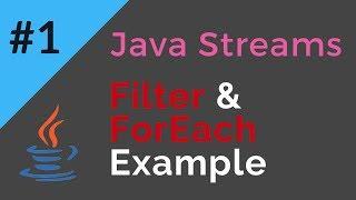 Java Streams | Filter & ForEach Example | Tech Primers