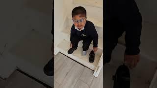 how to wear shoes in seconds cute fabian in the UK malayalam family life #childrensfootwear