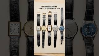 Five Dress Watches to Add to Your Collection: Cartier, Rolex, Patek & more l SwissWatchExpo