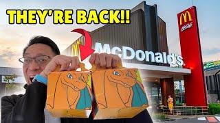McDonald's New Dragon Discovery Pokemon Cards Are Here! Opening Them Up and 2021 Trainer's Toolkit!