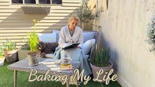 Slow Living in Spring | Dairy-Free English Easter Buns, Quiet Walks & Vegetarian Muffins