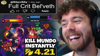 I first timed Crit Belveth in Masters and dropped 24 Kills | AP Malphite Mid, Assassin Pantheon Mid