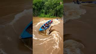 Boat Spins Wildly Inside Dangerous River Whirlpool!