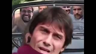 Antonio Conte chased by Klopp Pep Guardiola Wenger Hilarious