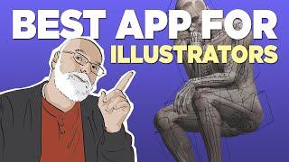 What is the best 3D posing app for illustrators and figure drawing artists? A demo of Pose Tool 3D.