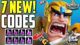 ️NEW UPDATE CODES️LORDS MOBILE REDEEM CODES OCTOBER 2024 - CODE LORDS MOBILE - LORDS MOBILE