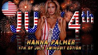 NEW Hanna Palmer 4th Of July Swimsuit Edition