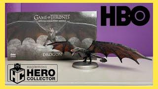 Drogon statue (Game of Thrones) 1:21 scale - Eaglemoss (Online exclusive) | Unboxing