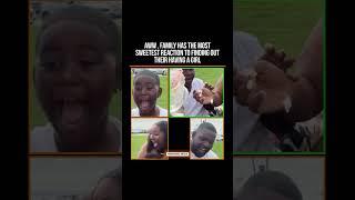 Family has the most sweetest reaction to finding out their having a girl
