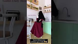 Gamis Daily Melati Alfi Huraiyah