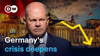 German government collapse could seal country’s economic fate | DW News