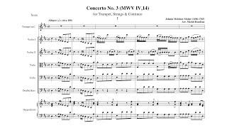 Johann Melchior - Trumpet Concerto in D major, MWV 6.34. Trumpet: Maurice André.