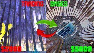 I TRADED BASES on SMALLTRIBES! - Ark Survival Ascended